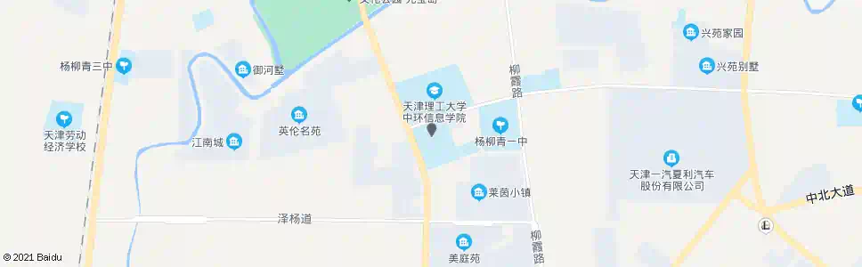 天津公用技师学院_公交站地图_天津公交_妙搜公交查询2025