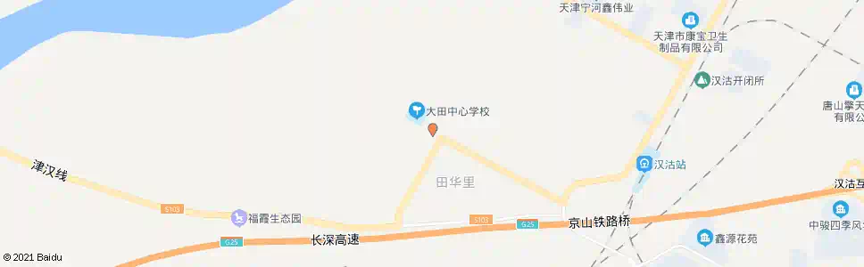 天津大田镇政府_公交站地图_天津公交_妙搜公交查询2025
