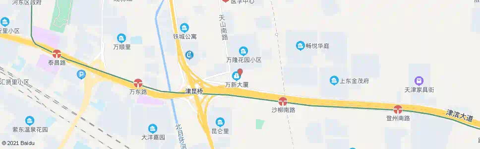 天津武警医院_公交站地图_天津公交_妙搜公交查询2025