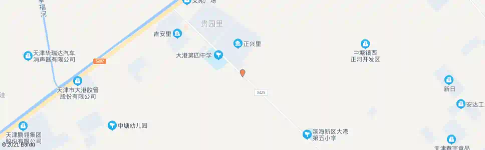 天津西正河村_公交站地图_天津公交_妙搜公交查询2025