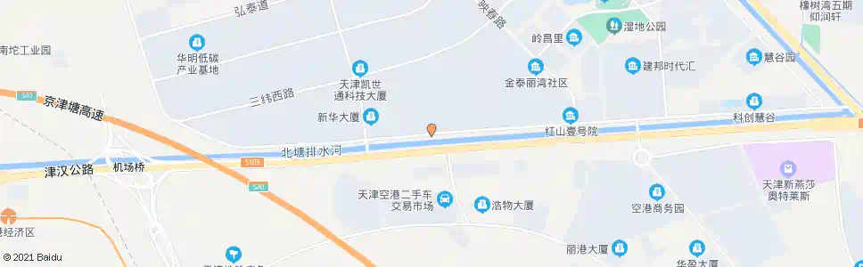 天津金泰丽湾_公交站地图_天津公交_妙搜公交查询2025