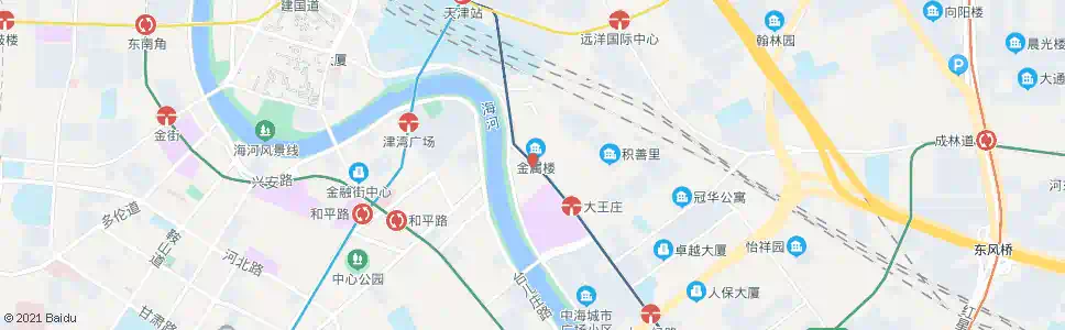 天津六纬路六经路_公交站地图_天津公交_妙搜公交查询2025