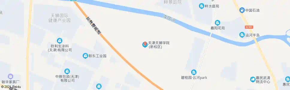 天津天津天狮学院_公交站地图_天津公交_妙搜公交查询2025