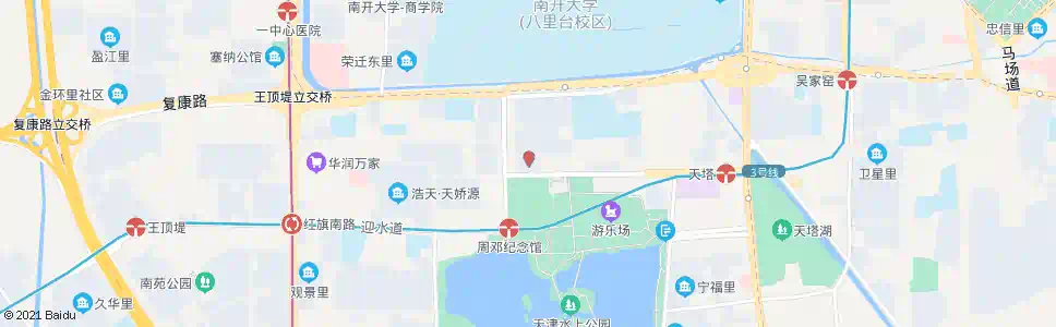 天津杨村教委_公交站地图_天津公交_妙搜公交查询2025