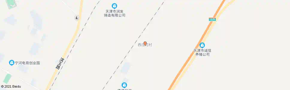 天津西庄坨村委会_公交站地图_天津公交_妙搜公交查询2025