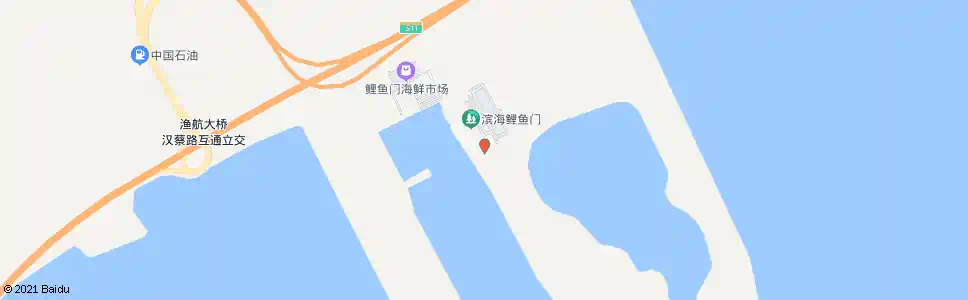 天津中心渔港海湾五道公交站_公交站地图_天津公交_妙搜公交查询2025