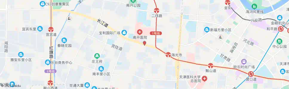 天津南开三马路_公交站地图_天津公交_妙搜公交查询2025
