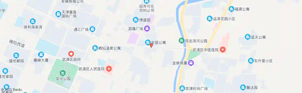 天津警察公寓_公交站地图_天津公交_妙搜公交查询2025