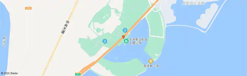 天津航母主题公园_公交站地图_天津公交_妙搜公交查询2025