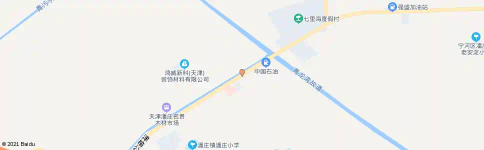 天津潘庄镇政府_公交站地图_天津公交_妙搜公交查询2025