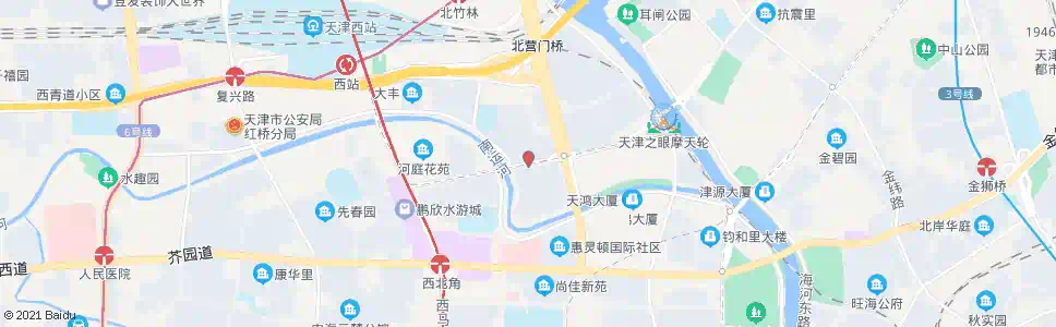 天津新三条石大街_公交站地图_天津公交_妙搜公交查询2025