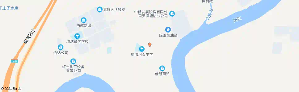 天津刘庄子村_公交站地图_天津公交_妙搜公交查询2025