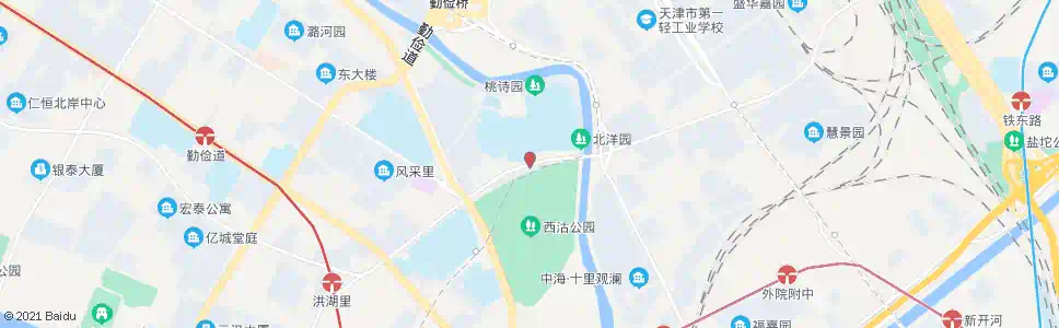 天津栖霞里_公交站地图_天津公交_妙搜公交查询2025
