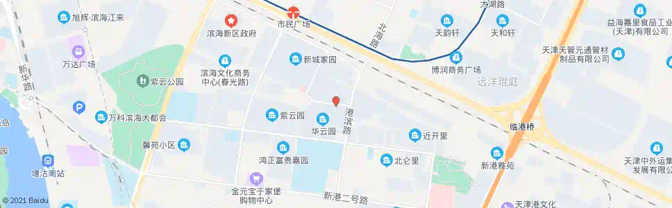 天津春年北里_公交站地图_天津公交_妙搜公交查询2025