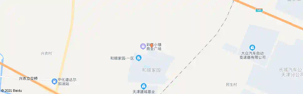 天津和顺家园_公交站地图_天津公交_妙搜公交查询2025
