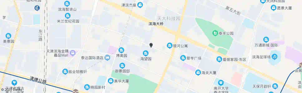 天津泰达一中_公交站地图_天津公交_妙搜公交查询2025