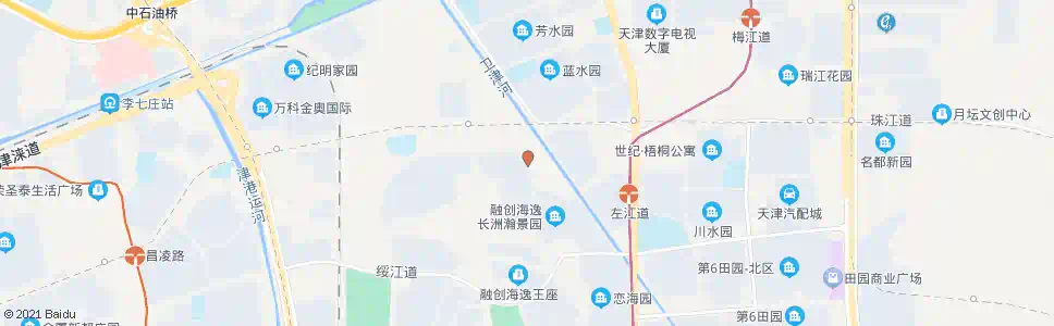 天津富力津门湖_公交站地图_天津公交_妙搜公交查询2025