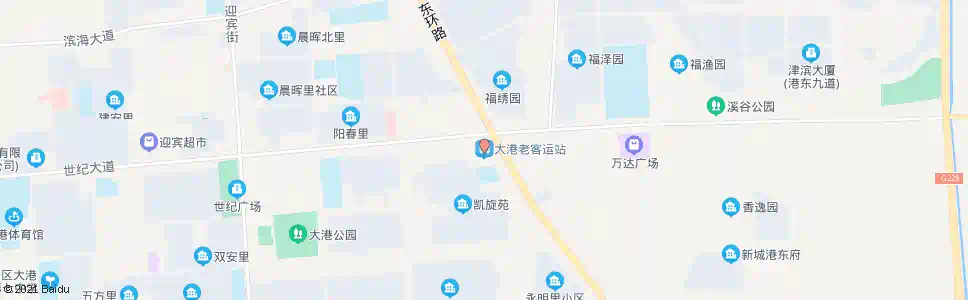天津大港老客运站_公交站地图_天津公交_妙搜公交查询2025