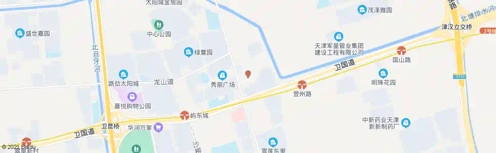 天津彩丽园(秀丽南道)_公交站地图_天津公交_妙搜公交查询2025