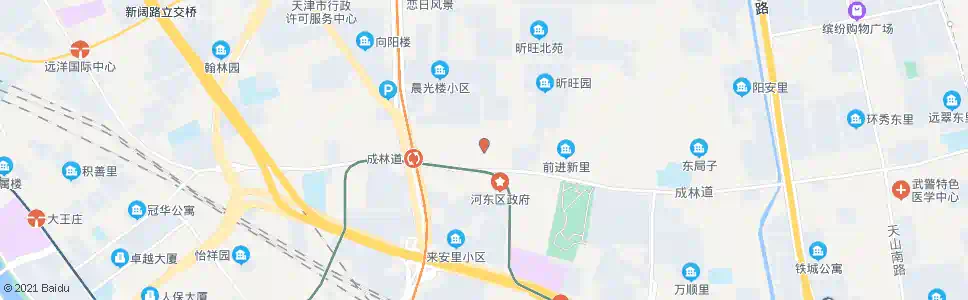 天津热电公司(中央大道)_公交站地图_天津公交_妙搜公交查询2025