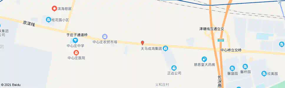 天津义和庄_公交站地图_天津公交_妙搜公交查询2025