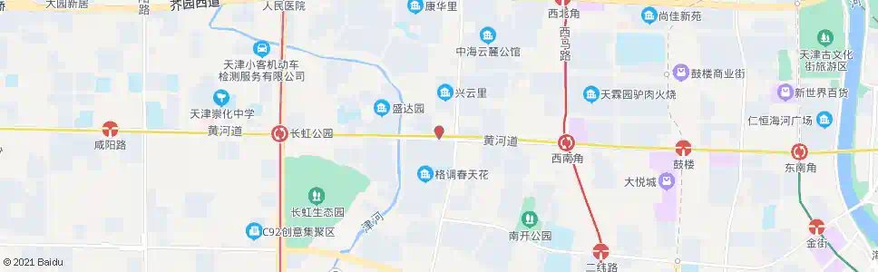 天津广开四马路站_公交站地图_天津公交_妙搜公交查询2025