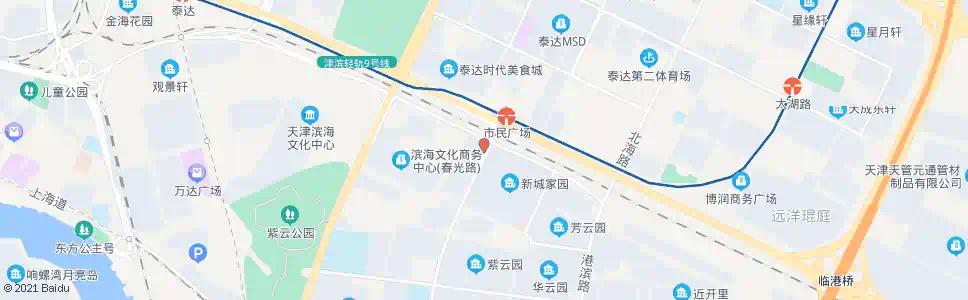 天津大连东道_公交站地图_天津公交_妙搜公交查询2025