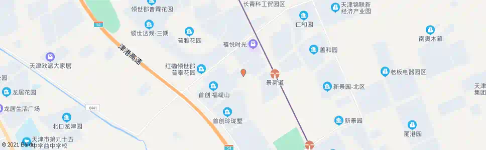 天津香堤苑_公交站地图_天津公交_妙搜公交查询2025