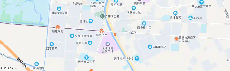 天津南环路_公交站地图_天津公交_妙搜公交查询2025