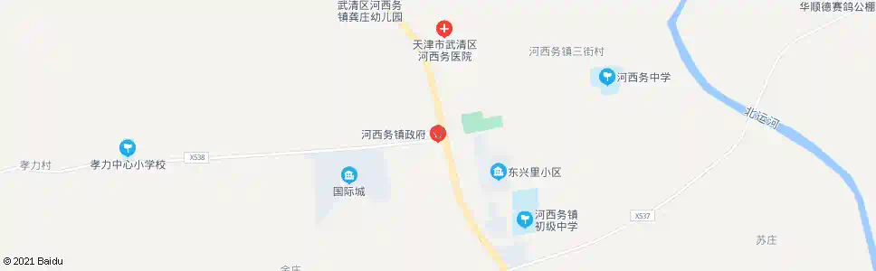 天津河西务镇_公交站地图_天津公交_妙搜公交查询2025
