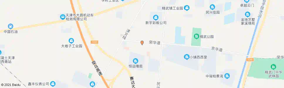 天津荣华桥_公交站地图_天津公交_妙搜公交查询2025