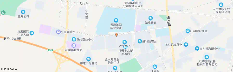 天津靖海路_公交站地图_天津公交_妙搜公交查询2025