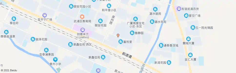 天津富民里北门_公交站地图_天津公交_妙搜公交查询2025