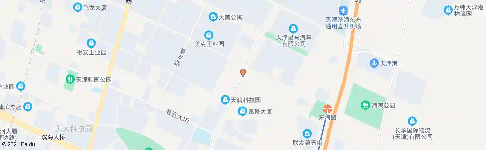 天津服务外包园_公交站地图_天津公交_妙搜公交查询2025