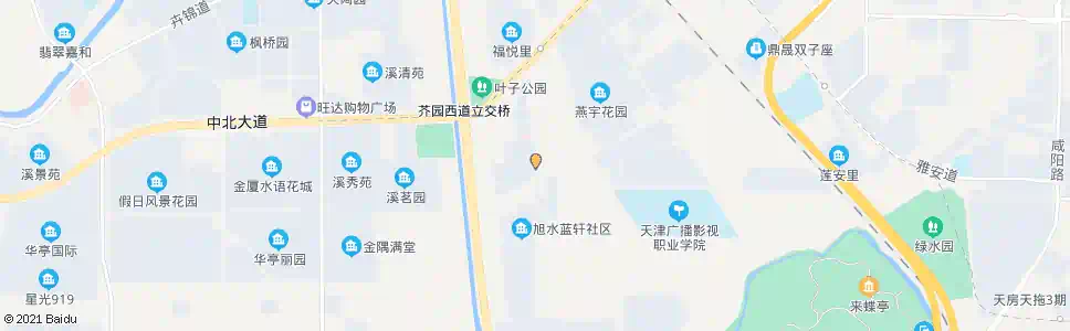 天津燕宇新苑_公交站地图_天津公交_妙搜公交查询2025
