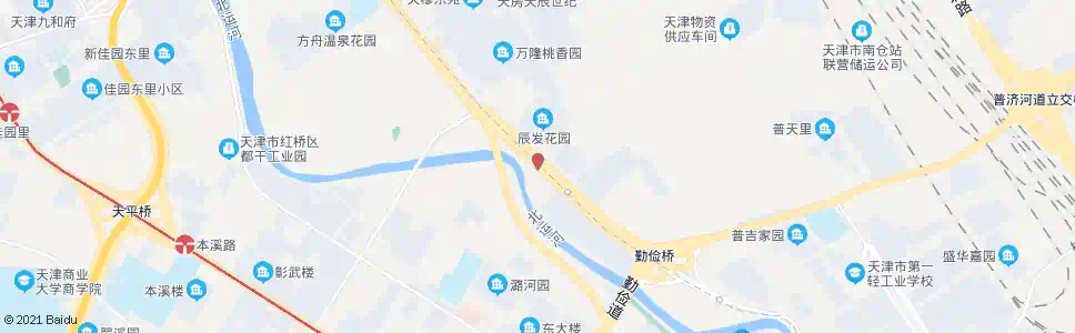天津柳滩_公交站地图_天津公交_妙搜公交查询2025