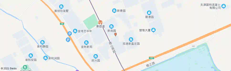 天津华润中央花园_公交站地图_天津公交_妙搜公交查询2025