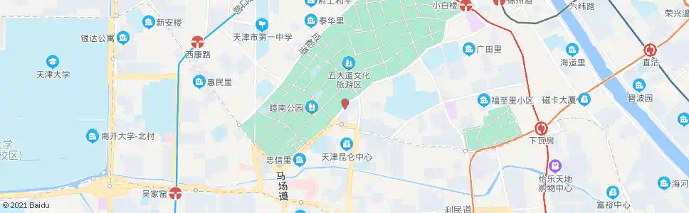 天津湛江路_公交站地图_天津公交_妙搜公交查询2025