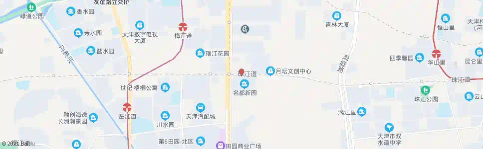 天津名都新园_公交站地图_天津公交_妙搜公交查询2025