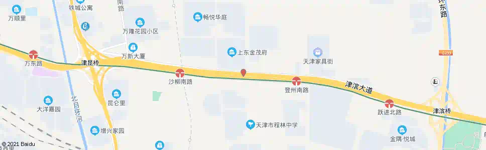 天津雪莲桥_公交站地图_天津公交_妙搜公交查询2025