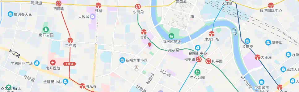 天津百货大楼_公交站地图_天津公交_妙搜公交查询2025