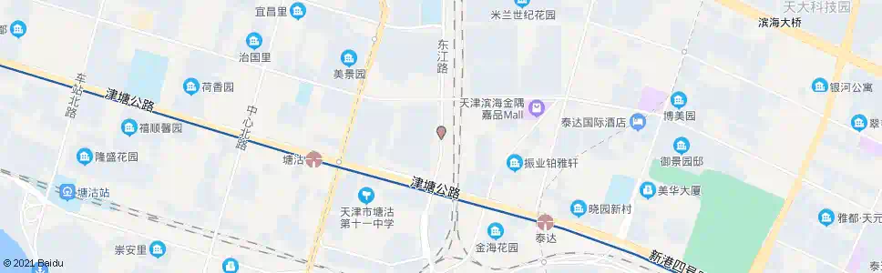天津贻成东园_公交站地图_天津公交_妙搜公交查询2025