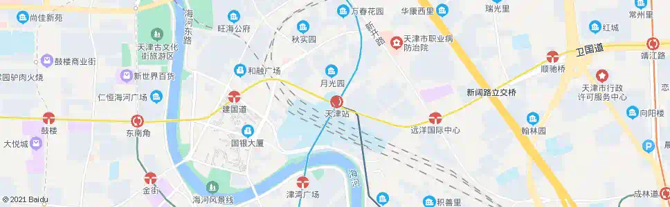 天津地铁梨园站_公交站地图_天津公交_妙搜公交查询2025