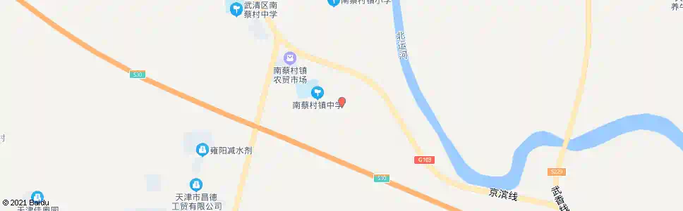 天津定福庄村_公交站地图_天津公交_妙搜公交查询2025