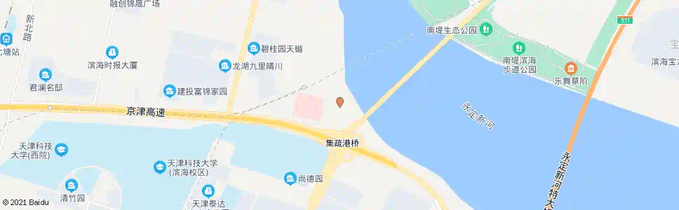 天津北塘指挥部_公交站地图_天津公交_妙搜公交查询2025