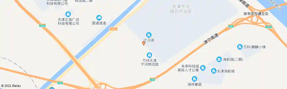 天津华康路_公交站地图_天津公交_妙搜公交查询2025