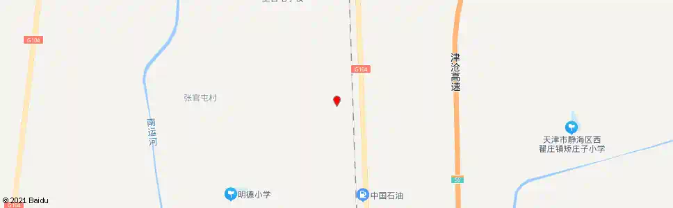 天津张官屯_公交站地图_天津公交_妙搜公交查询2025