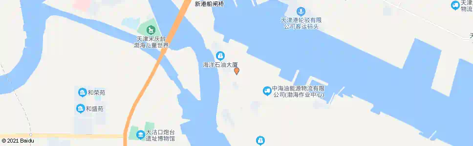 天津海油工程_公交站地图_天津公交_妙搜公交查询2025