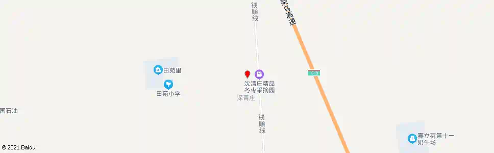 天津沈清庄_公交站地图_天津公交_妙搜公交查询2025