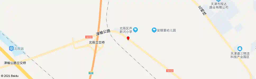 天津新河矿粉物流_公交站地图_天津公交_妙搜公交查询2025